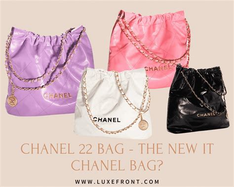 chanel pvc bag 22 cm|chanel 22 bag collections.